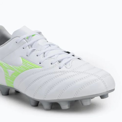 Scarpe da calcio da uomo Mizuno Monarcida Neo III Select Md bianco/verde neon