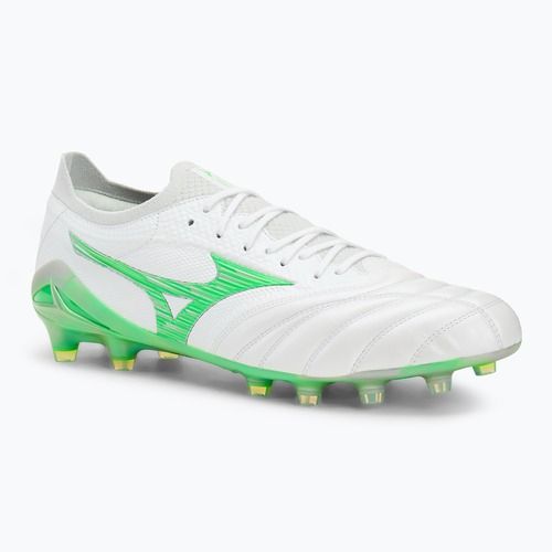 Scarpe da calcio Mizuno Morelia Neo IV β Japan Fg white/neon green/cool gray 3c