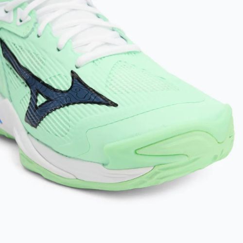 Mizuno Wave Momentum 3 scarpe da pallavolo neo menta/nero/blu di frontiera