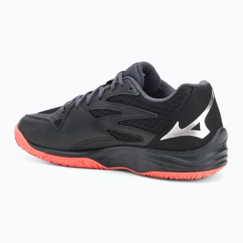 Scarpa da pallavolo Mizuno Thunder Blade Z nero/fiamma neon/blu pavone