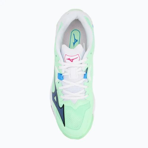 Scarpe da pallavolo Mizuno Wave Lightning Z8 neo menta/nero/blu di frontiera