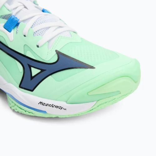 Scarpe da pallavolo Mizuno Wave Lightning Z8 neo menta/nero/blu di frontiera
