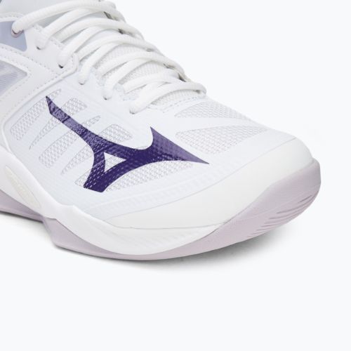 Scarpe da pallavolo Mizuno Wave Dimension bianco/viola indaco/rosa camelia