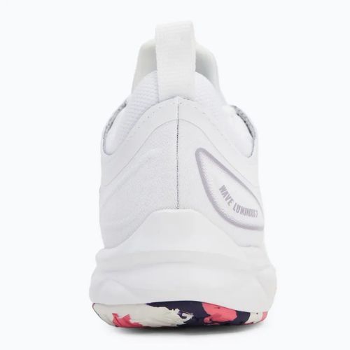 Mizuno Wave Luminous 3 scarpe da pallavolo bianco/viola indaco/rosa camelia