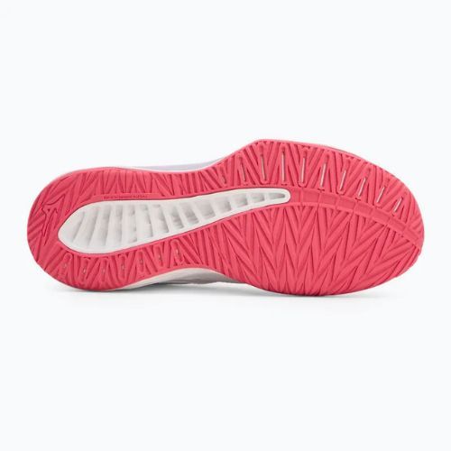 Scarpe da pallavolo per bambini Mizuno Lightning Star Z7 bianco/violetto indaco/rosa camelia
