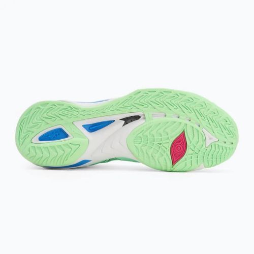 Mizuno Wave Mirage 5 neo scarpe menta/nero/blu di frontiera