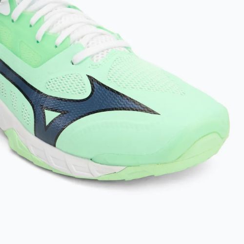 Mizuno Wave Mirage 5 neo scarpe menta/nero/blu di frontiera