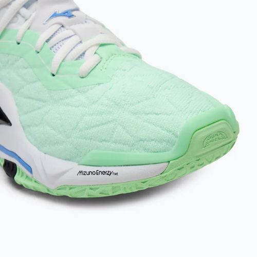 Scarpe da pallamano Mizuno Wave Stealth Neo 2, menta/nero/blu