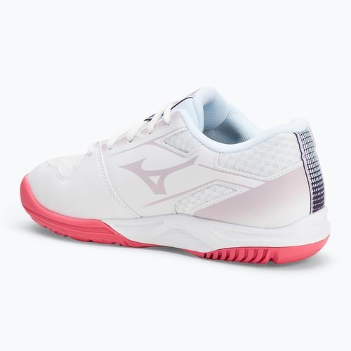 Mizuno Stealth Star 3 scarpe da bambino bianco/violaindaco/camerlliaros