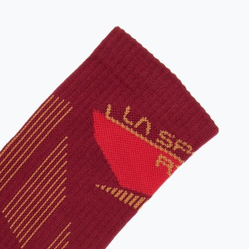 Calze La Sportiva Outdoor Fun rosso bosco/rosso montagna