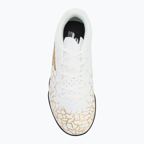 SKECHERS Skx_1.5 Youth Jr TF bianco/oro scarpe da calcio per bambini