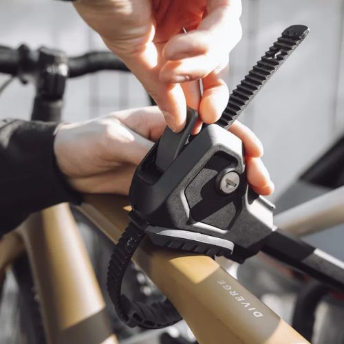 Portabici con gancio Thule EasyFold 3 2Bike nero