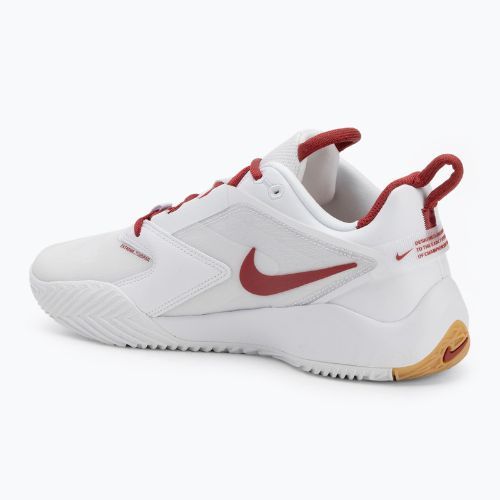 Nike Zoom Hyperace 3 pallavolo scarpe bianco / team crimson / polvere di fotone