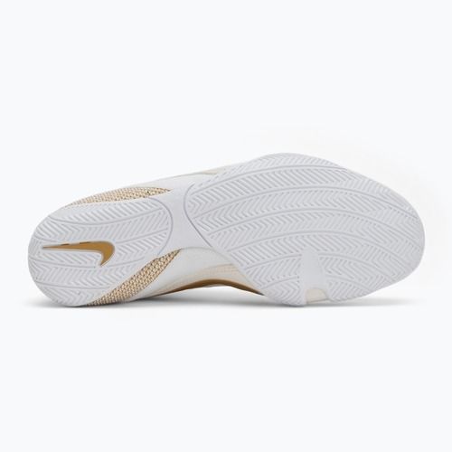 Scarpe da boxe Nike Machomai 3 bianco/oro metallizzato