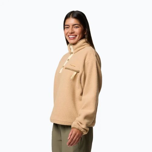 Columbia Helvetia II Cropped Half Snap Fleece felpa da donna per canoa