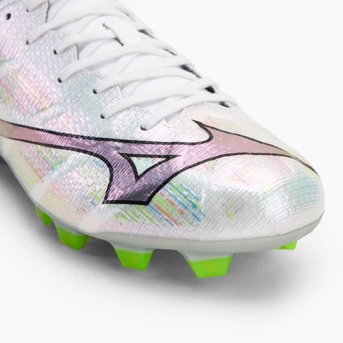 Scarpe da calcio da uomo Mizuno α II Pro Md bianco