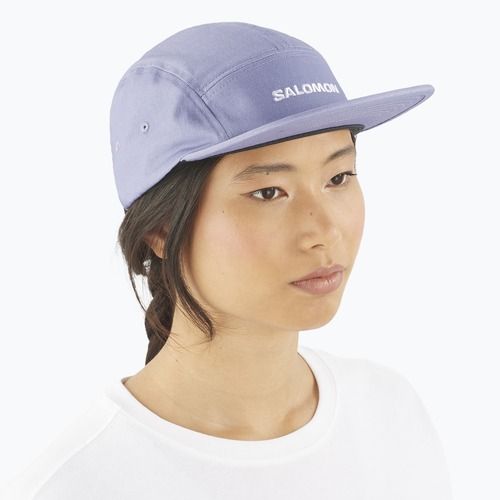 Berretto da baseball Salomon 5 Panel blu granito