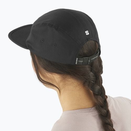 Berretto da baseball Salomon 5 Panel nero profondo