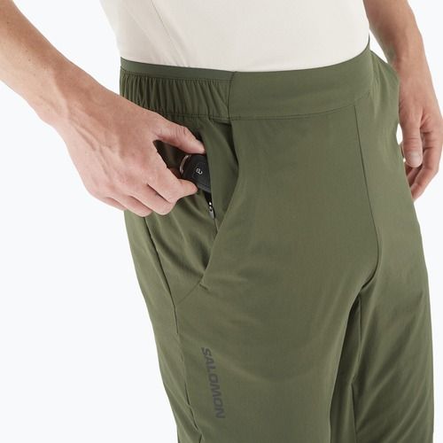 Pantaloni da trekking Salomon Wayfarer Ease da uomo in foglia d'uva