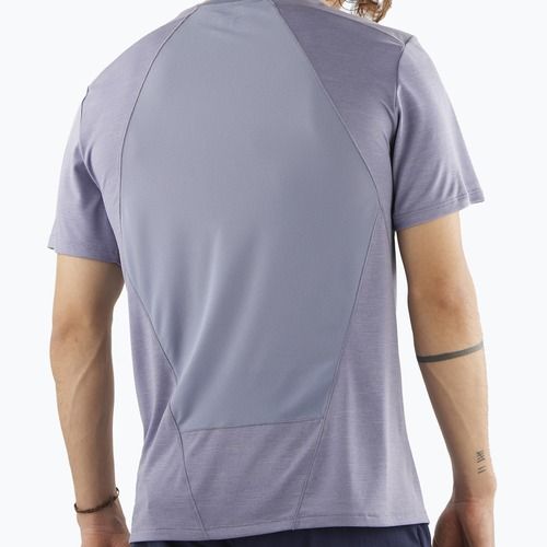 Salomon Outline Tee Uomo blu granito