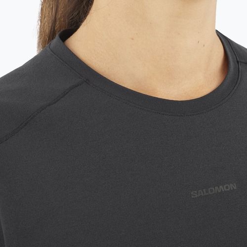 Salomon Trackline Tee SS donna nero profondo