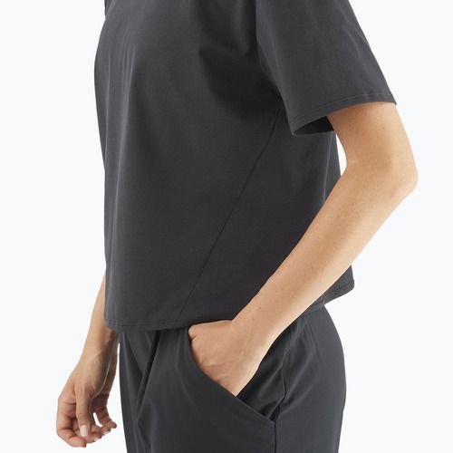 Salomon Trackline Tee SS donna nero profondo