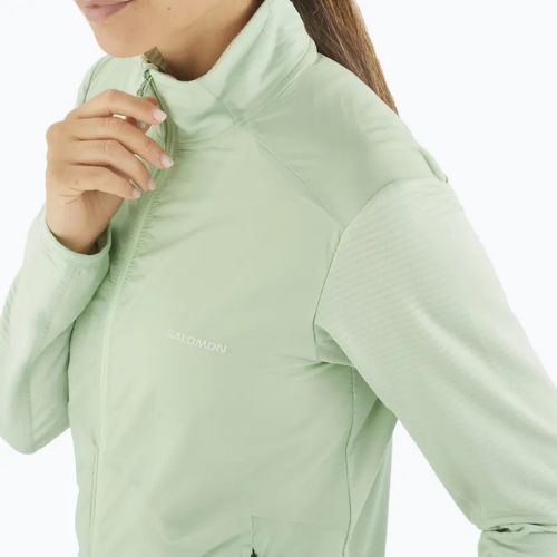 Giacca da trekking da donna Salomon Sntial Lightwarm Hybrid schiuma di mare