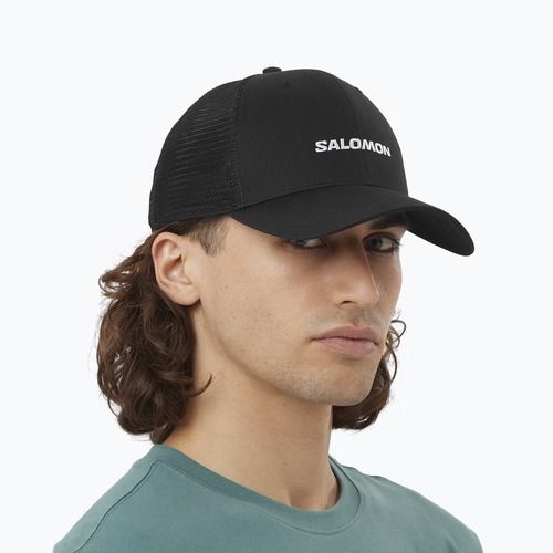 Cappello da baseball Salomon Trucker nero profondo
