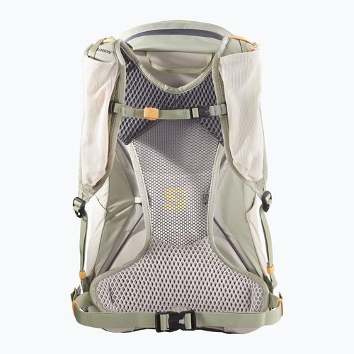 Zaino da trekking Salomon Aerotrek 18 l S-M seagrass/silver cloud/nine iron da donna