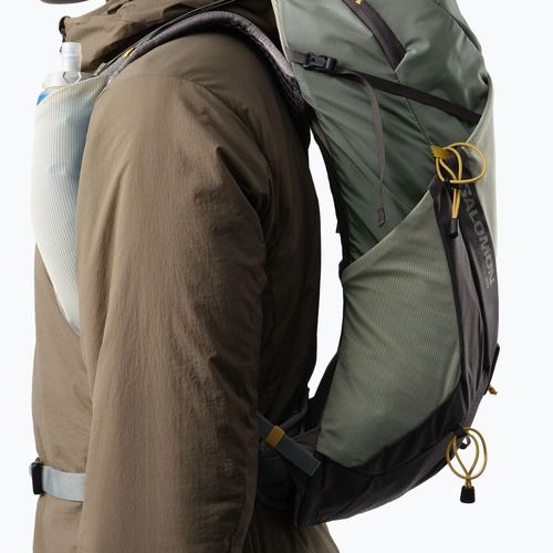 Salomon Aerotrek 20 l S-M zaino da trekking da uomo sedona sage/seagrass/nine iron