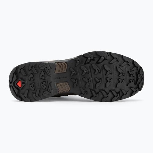 Scarponi da trekking da uomo Salomon X Ultra Tracker GTX verde/marrone scuro/pelle di squalo