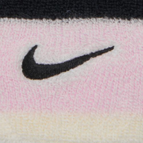 Polsini Nike Swoosh schiuma rosa/latte di cocco/nero