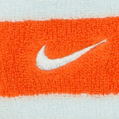 Polsini Nike Swoosh blu ghiacciaio/arancio sicurezza/blu ghiacciaio