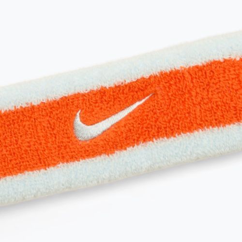 Fascia Nike Swoosh blu ghiacciaio/arancio di sicurezza/blu ghiacciaio