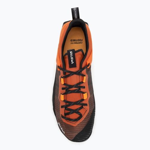 Scarpa da avvicinamento Salewa Wildfire Nxt da uomo, marrone bombay / tumerico