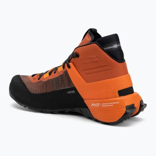Scarpa da avvicinamento Salewa Wildfire Nxt Mid GTX da uomo, marrone bombay / tumerico