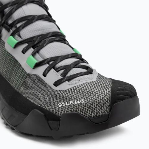 Scarpa da avvicinamento Salewa Wildfire Nxt Mid GTX da uomo in lega / oliva scuro