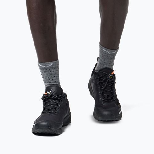 Salewa Pedroc Am Qrt calze da uomo grigio chiaro melange/4570