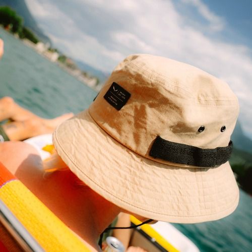 Salewa Puez Cappello in canapa a tesa larga per sabbie mobili