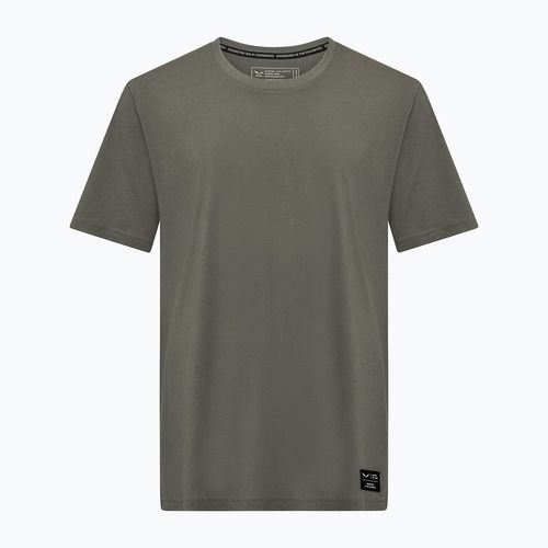 T-shirt Salewa Eagle Logo Patch Uomo 5A50 verde sbiadito