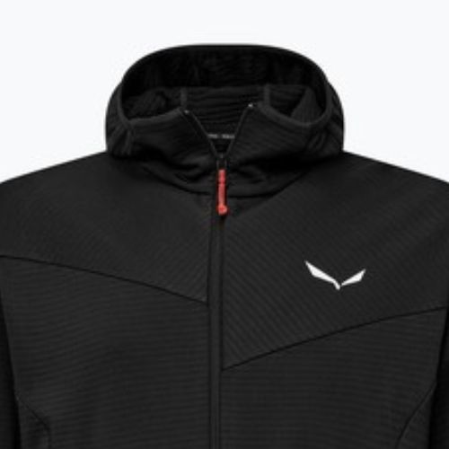 Felpa trekking da uomo Salewa Puez Altavia PL HD black out