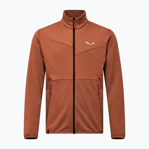 Felpa trekking uomo Salewa Puez Cammio IT bombay brown