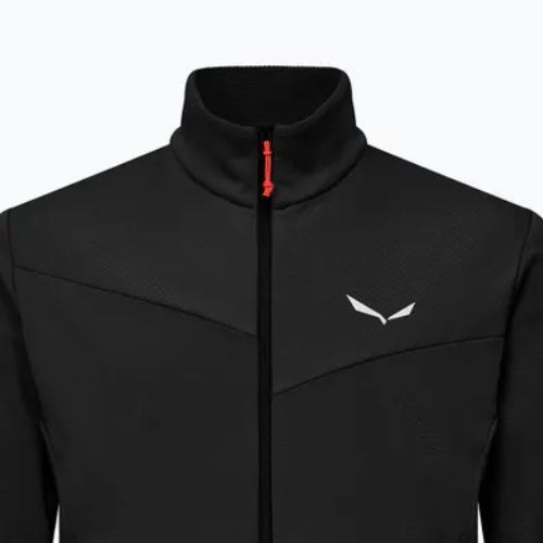 Felpa trekking uomo Salewa Puez Cammio PL black out