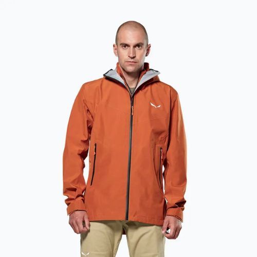 Giacca softshell da uomo Salewa Puez GTX 3L EPE bombay brown
