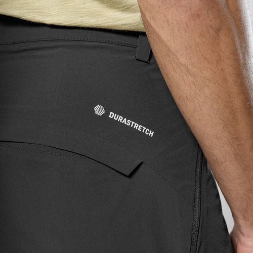 Pantaloncini da trekking Salewa Puez Talveno DST da uomo, nero out
