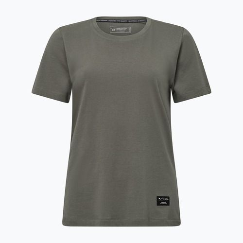 Maglietta da donna Salewa Eagle Logo Patch 5A50 verde sbiadito