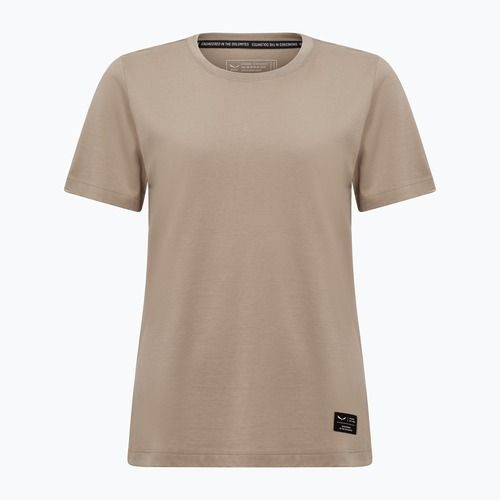 Maglietta da donna Salewa Eagle Logo Patch 7180 quicksand