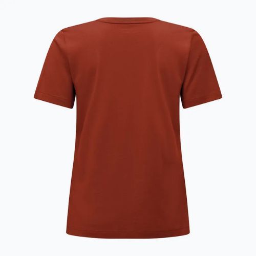 T-shirt Salewa donna Eagle Logo Patch 1980 rosso etrusco