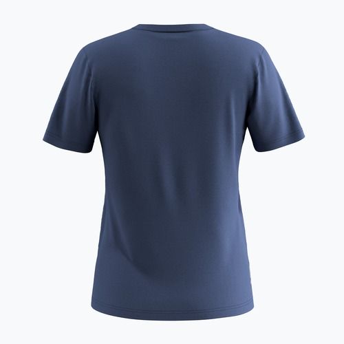 Maglietta Salewa Solid Dry donna in denim scuro