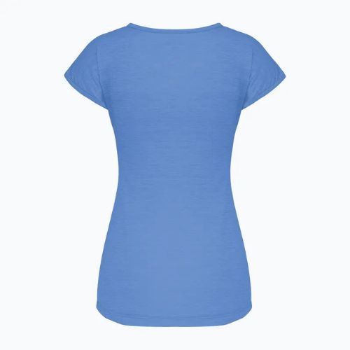 Maglietta da trekking da donna Salewa Puez Melange Dry morning blu melange